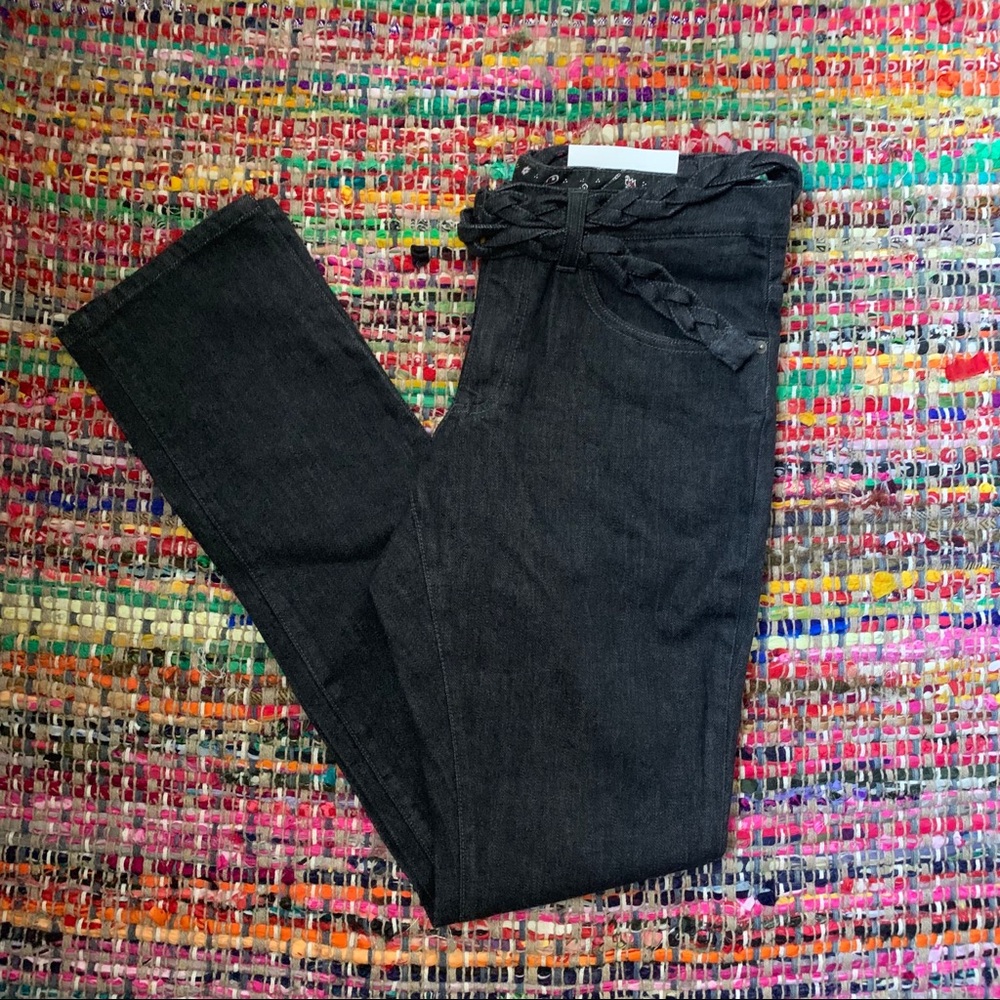 NWT Opening Ceremony Black Straight Leg Jeans